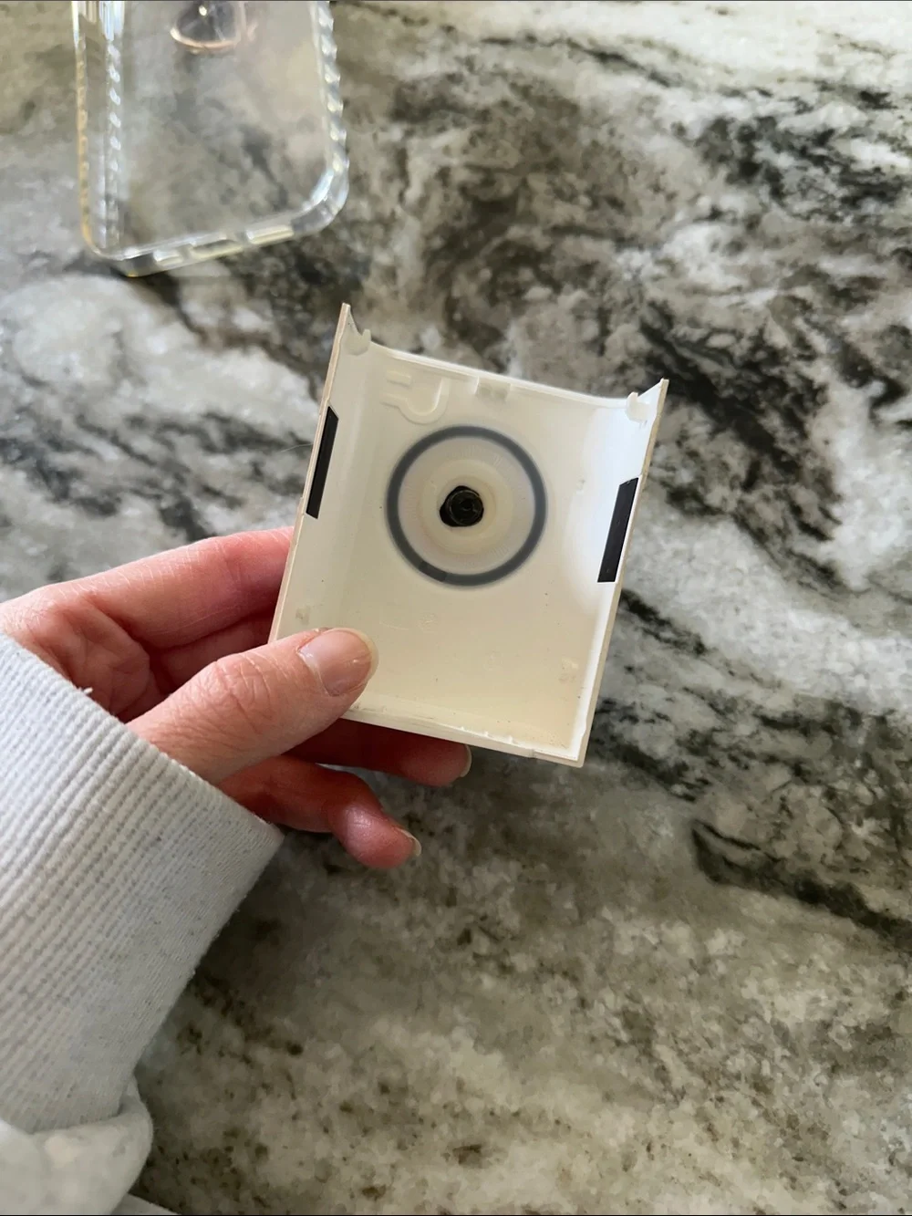 Ring Doorbell Push Button cover Accessory in Light Pink